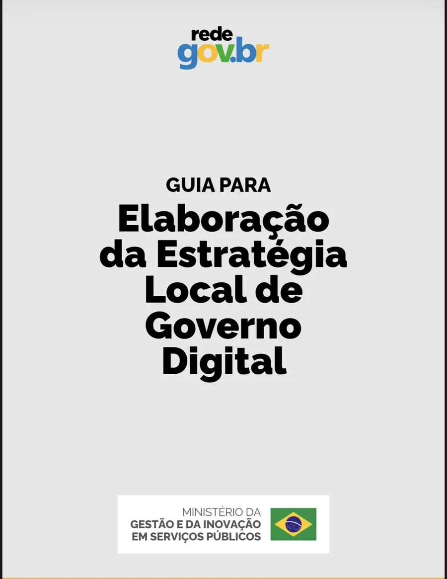 Capa: Guia para elaboração da estratégia local de Governo Digital
